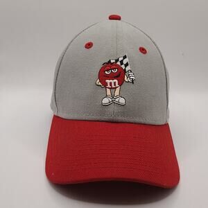 Youth NASCAR m&m hat baseball cap OS Cloth Adjustable Xlnt